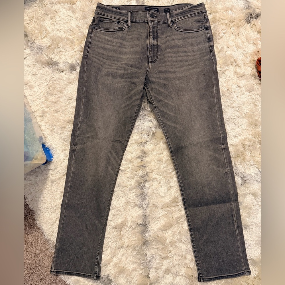 Lucky Brand Men's Charcoal Skinny Jeans